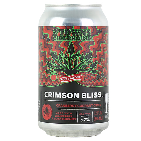 2 Towns Crimson Bliss Cider