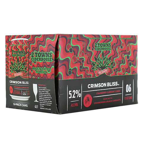 2 Towns Crimson Bliss Cider