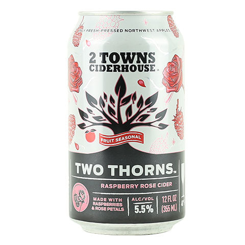 2 Towns Two Thorns Cider