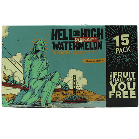 21st Amendment Hell or High Watermelon Wheat