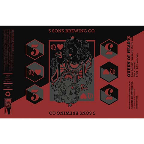 3 Sons Queen Of Hearts Sour Ale