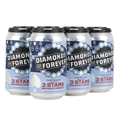 3 Stars Diamonds are Forever Hazy Pale Ale