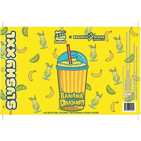 450 North/Branch Blade Banana Daiquiri Slushy XXL Sour Ale