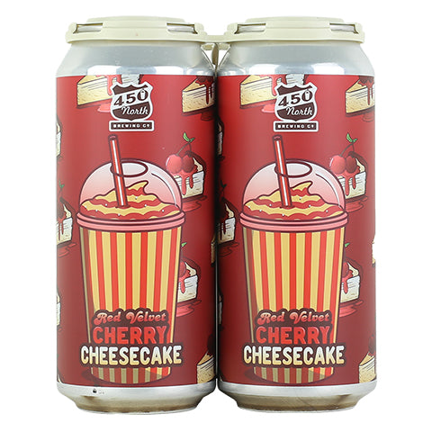 450 North Red Velvet Cherry Cheesecake Slushy Sour Ale