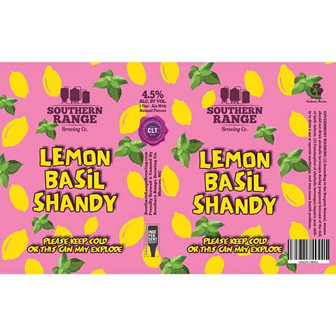 Southern Range Lemon Basil Shandy