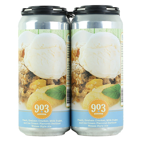 903 Brewers Peach Cobbler Slushy Berliner Weisse Ale