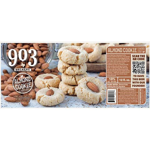 903 Brewers Almond Cookie Flavored Stout