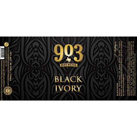 903 Brewers Black Ivory Imperial Stout