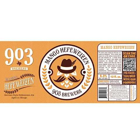 903 Brewers Mango Hefeweizen