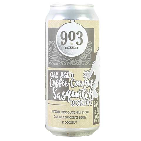 903 Brewers Oak Aged Coffee Coconut Sasquatch Reserve Imperial Stout