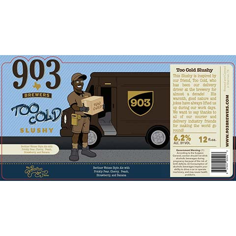 903 Brewers Too Cold Slushy Berliner Weisse Ale