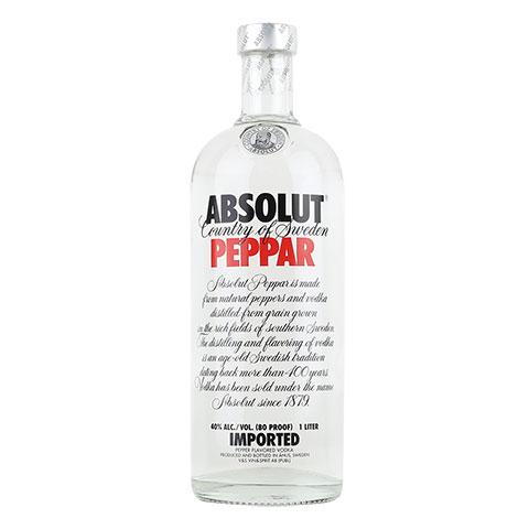 Absolut Peppar Flavored Vodka