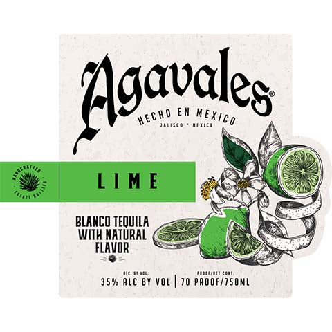 Agavales Lime Blanco Tequila