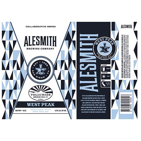 AleSmith West Peak IPA