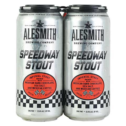 AleSmith Speedway with Mexican Dark Chocolate, Sea Salt, And Mexican Coffee
