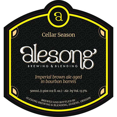 Alesong Cellar Season Imperial Brown Ale