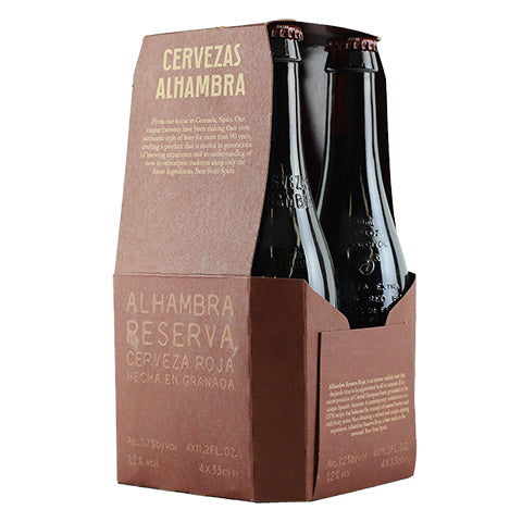 Alhambra Reserva Cerveza Roja 4PK