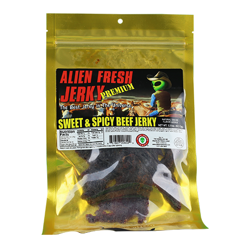 Alien Fresh Sweet & Spicy Beef Jerky