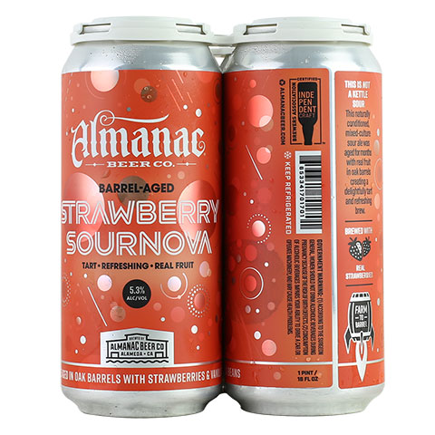 Almanac Barrel-Aged Strawberry Sournova
