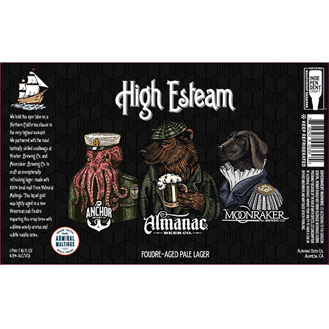 Almanac High Esteam Pale Lager