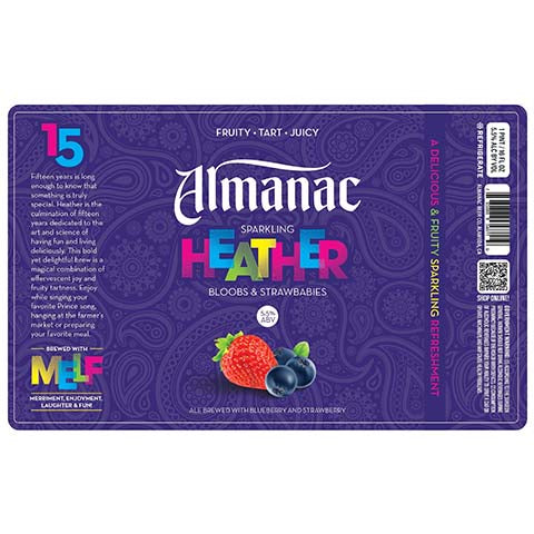 Almanac Sparkling Heather: Bloobs & Strawbabies Sour