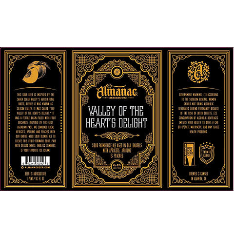 Almanac Valley Of The Heart's Delight Sour Ale