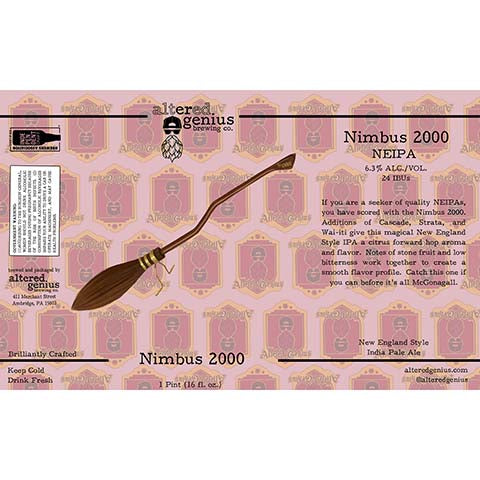 Altered Genius Nimbus 2000 NEIPA