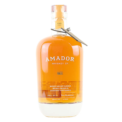 Amador Hop Flavored Finished in Chardonnay Wine Barrels Whiskey