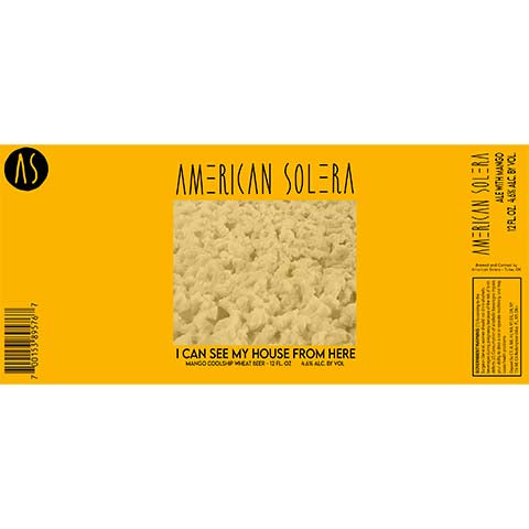 American Solera I Can See My House From Here Wheat