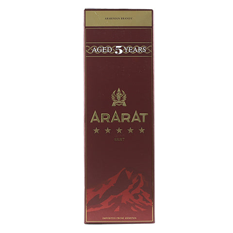 ARARAT Aged 5 Years Armenian Brandy