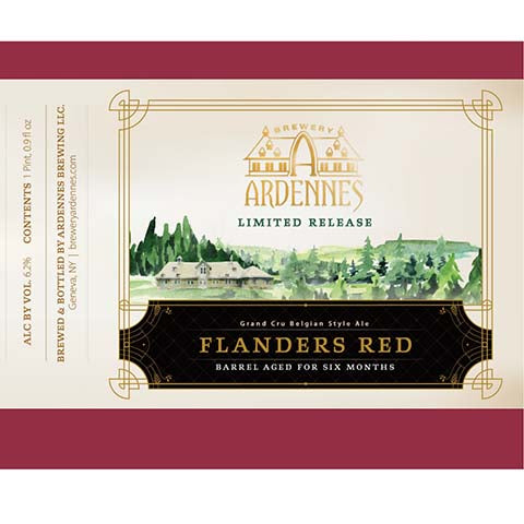 Ardennes Flanders Red Belgian Ale