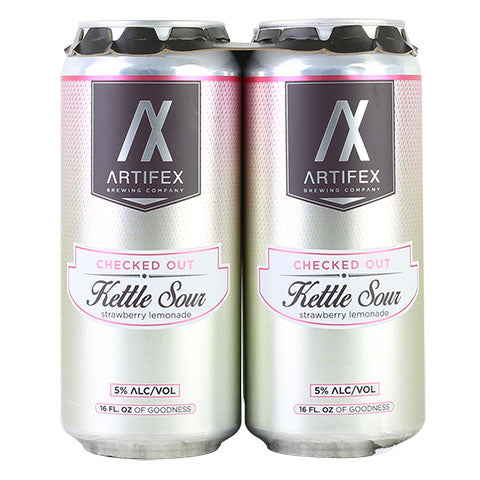 Artifex Checked Out Kettle Sour Strawberry Lemonade