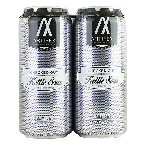 Artifex Checked Out Kettle Sour with Blueberries