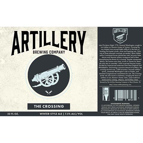 Artillery-The-Crossing-Winter-Style-Ale-22OZ-CAN