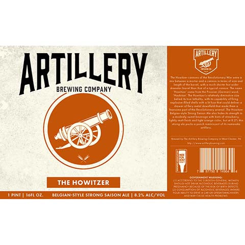 Artillery-The-Howitzer-Belgian-Style-Strong-Saison-Ale-16OZ-CAN