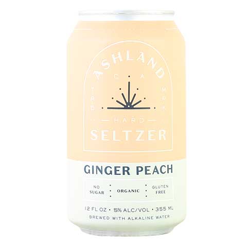 Ashland Ginger Peach Seltzer