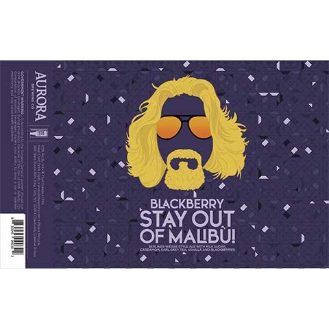 Aurora Blackberry Stay Out of Malibu! Sour