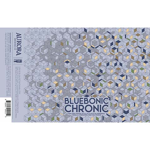 Aurora Bluebonic Chronic Berliner Weisse Ale