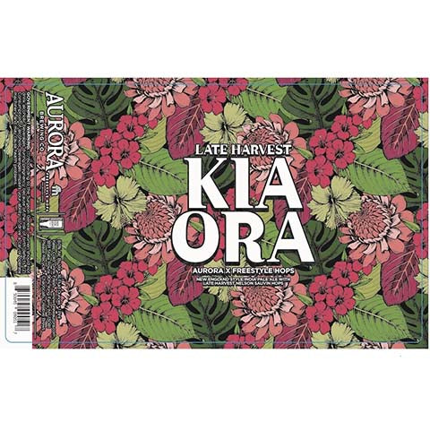 Aurora Kia Ora IPA (Late Harvest)