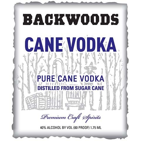 Backwoods Cane Vodka