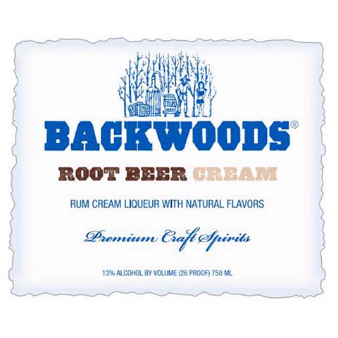 Backwoods Root Beer Cream Rum Cream Liqueur