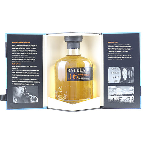 Balblair 1st Release 2005 Highland Single Malt Scotch Whisky