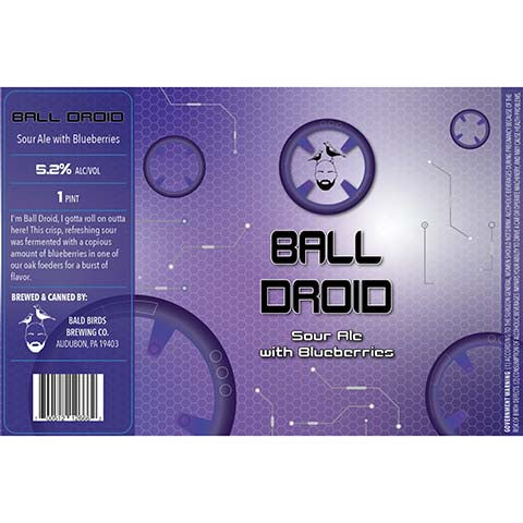 Bald Birds Ball Droid Sour