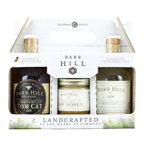 Barr Hill Gin Gift Box Set with Raw Honey – topwhiskeyjoint.com