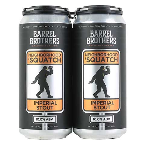 Barrel Brothers Neighborhood 'Squatch Imperial Stout