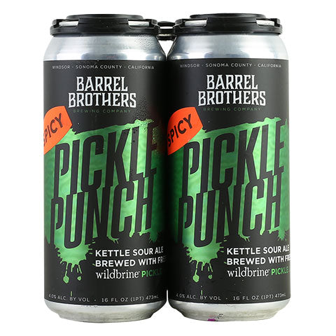 Barrel Brothers Pickle Punch Spicy Sour Ale