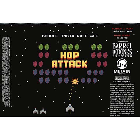 Barrel of Monks Hop Attack DIPA