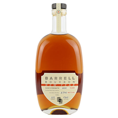 Barrell Bourbon Limited New Year Edition Cask Strength Bourbon Whiskey (2021)