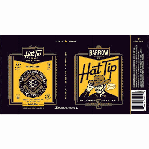 Barrow Hat Tip Wheat Beer