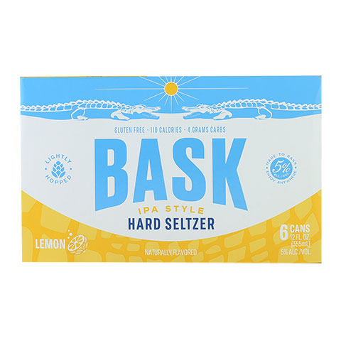 Bask Lemon Hard Seltzer